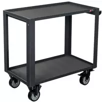 Pela Stalo vežimėlis 980x500x870mm 400kg su 2 lentynomis