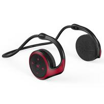 Sportinės Mini Belaidės Ausinės Mini Sulankstomos Bluetooth Ausinės 8D Erdvinis Garsas Gilus Žemas Dažnis Su HD Mikrofonu Palaiko FM TF Režimą Skirtos Iphone Xiaomi Huawei raudona