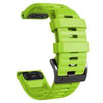 22 26MM Greito atleidimo EasyFit silikoninis laikrodžio apyrankės dirželis Garmin Fenix 6 6X Pro Fenix5 5X 3HR 935 945 apyrankė 22mm Fenix 6 6Pro žalia