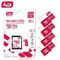 Kodak TF 256G U3 4K HD atminties kortelė vaizdo registratoriams ir stebėjimui Multi-Function Card Reader red