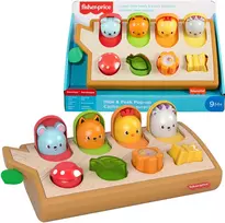 Fisher Price Iššokantys gyvūnėliai Lavinamasis žaislas kūdikiams