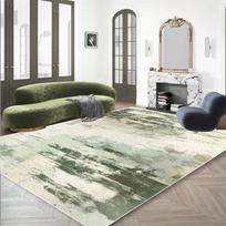 Modernūs paprasti žali kilimai svetainei, abstrakti dekoracija, didelis kilimas 200x300, neslystantis miegamojo kilimėlis, lengvai valomas stalų kilimėlis 160*200cm