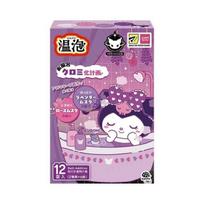 EARTH - Sanrio Kuromi ONPO Bath Bomb Tablet 12 pcs pink
