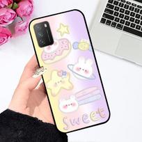 Skirta Xiaomi Poco M3 4G dėklas M2010J19CG Atsparus smūgiams minkštas silikoninis TPU telefono dėklas Poco M3 Pro 5G M2103K19PG Coque Funda Animacinis For Poco M3 Pro 5G blue