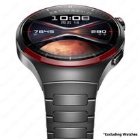 Be tarpų Originalus titano metalinis dirželis Huawei Watch 4 Pro prabangus apyrankės dirželis Huawei Watch 4 Pro verslo laikrodžiui Correa For Huawei Watch4Pro pilka spalva