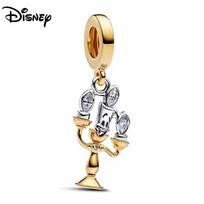 925 Sidabro Disney Pakabukai Drakonų serijos Karoliukai Pakabukai Tinka Karoliukų Apyrankei Originaliai Apyrankei PASIDARYK pats Festivalis Moteriškos Šventės Dovanos beige