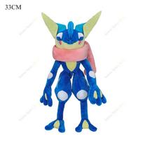 Naujiena Pokemon Hisuian Zorua pliušiniai žaislai Anime Gastly Gengar Gyarados Cinderace Lucario Groudon kimštos lėlės vaikams blue