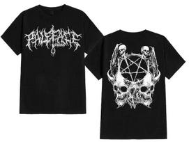 Paleface Šveicarijos Grupės Marškinėliai Pentagrama The Wilted Tour 2026 T-shirt Unisex L gray