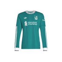 adidas Liverpool FC 2025/26 ilgomis rankovėmis trečias marškinėlis žalias JV6464 2XL blue