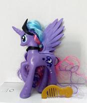 14cm Vaivorykštinis Poney Animacinis Vienaragis Modelis Papuošalai Žaislai Anime Figūrėlė Lėlė Mini Arkliukai Dekoracija, skirta Mergaitėms Gimimo Dienos Dovanoms gray