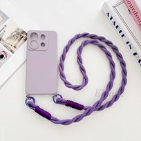 Dirželis dėklui Samsung Galaxy A36 A56 A16 A06 A26 A15 A35 A55 A53 A54 A14 A34 Atsparus smūgiams Dirželis per petį Minkštas silikoninis dangtelis A36&Case and Strap