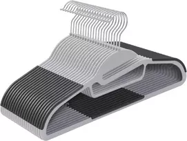 SONGMICS neslystančios drabužių pakabos 20 vnt., 41,5 cm, 360° kabliai, CRP41G