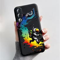 Dėl ZTE Nubia Neo 3 Neo3 GT 5G dėklo Z2465N Atsparus smūgiams silikoninis TPU drugelio gėlės galinis dangtelis Nubia Neo 3GT minkštas telefono dėklas ZTE nubia Neo 3 GT black