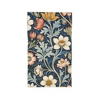 Įrėmintas William Morris Botaninis Palaiminimas Minkštas Veido Rankšluostis Greitai Džiūstantis Baseino Vonios Medvilniniai Rankšluosčiai Sugeriantis Greitai W30*H60(CM) beige