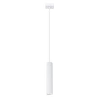 Lampa Wisząca Amber 1 Gu10 Biały Alu Lumilo 15.387.35