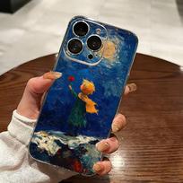Klasikinis L-Mažasis Princas-p Telefono dėklas Skaidrus Silikoninis Minkštas For iPhone 17 16 15 14 13 12 11 Mini Pro Max Plus iPhone16plus