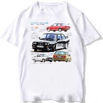 Retro Turbo Klasikinis E36 E28 Evolution Automobilio Ventiliatoriaus Marškinėliai Vyrams Trumpomis Rankovėmis Hip Hop Berniukui Laisvalaikio Viršutiniai Drabužiai Retro Legenda E30 Automobilio Dizaino Marškinėliai 4XL white