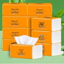 Bulk Hotel and Restaurant Facial Tissues and Toilet Paper geltona spalva