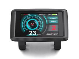 Ukc1 Ukc1+ 48v-72v Black High Quality DC Electric Bicycle LCD Display with USB Charging Function