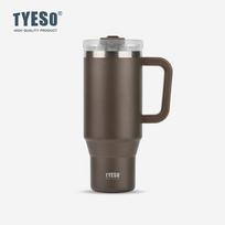 Tyeso Ae Vakuuminis Termosas Su Rankena Kelionei Ir Biuro Naudojimui Mocha Brown,900ml gray