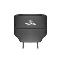 Automobilio apsauga nuo spyrių į sėdynės atlošą, dangtelis, skirtas Toyota RAV4 Hilux Aygo Yaris Ractis Corolla Camry CHR Auris Tacoma Lipdukas WY0 black