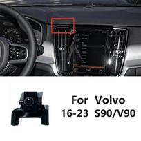 Car Dedicated Phone Holder Bracket Mount Special Base For Volvo XC60 XC90 18-23 S90 V90 16-23 XC40 20-24 S60 V60 16-23 For 16-23 S90 V90 A black