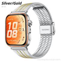 Nerūdijančio plieno dirželis Huawei Watch Fit 5 5Pro Metalinė apyrankė Huawei Watch Fit 3/4/4 Pro Laikrodžio dirželio priedai Huawei Fit 5Pro 4Pro gray