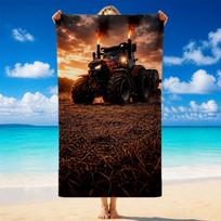 Case IH Quick Dry mikropluošto paplūdimio rankšluostis Minkštas sugeriantis smėliui atsparus rankšluostis paplūdimiui, baseinui, kelionėms, vasarai 80cmx160cm(31x63inch)