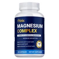 Magnio Komplekso Kapsulės 120 vnt. 1000 mg — Raumenų Veikla, Kaulų Sveikata, Mineralų Palaikymas, Kasdienė Gerovė 120*1