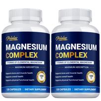 Magnio Komplekso Kapsulės 120 vnt. 1000 mg — Raumenų Veikla, Kaulų Sveikata, Mineralų Palaikymas, Kasdienė Gerovė 120*2