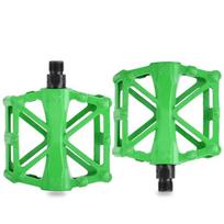 1 Pair Aluminum Zinc Zinc Alloy Bicycle Pedals Double Ball Cycling Treadle Platform  Road Cycling Accessories