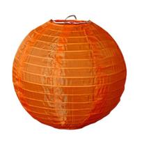 Atsparus vandeniui apvalus žibinto gaubtas Pasidaryk pats pakabinamas žibintas Žibinto rutulys Pakabinama dekoracija 8/10/12 colių Daugiaspalviai kinų žibintai 25CM oranžinė