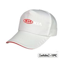 KIA Auto Naujos Beisbolo Kepurės Lauko Vasaros Sportinė Kepurė Siuvinėta Vyrams Moterims Beisbolo Kepurė Skirta KIA K5 Rio Ceed Soul Picanto Stonic white