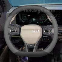 Odinis automobilio vairo užvalkalas NAUJAM Kia EV2 GT-Line 2026 EV3 EV5 Užvalkalai Vairui Automobilio Vairo Užvalkalai Kia EV2 Aksesuarai
