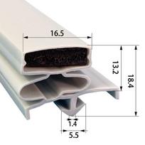 2 metrai / partija Minkšta PVC sandarinimo juosta Šaldytuvo tarpų sandarinimo juosta Dezinfekcinės spintos durų ir langų sandarinimo juosta 2M