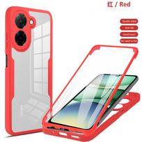 For Xiaomi Poco X8 Pro Case Poco X8 Pro Cover X8pro Full Body Protection Case Protective 360 Double Sided Cover Funda Coque Capa Poco X8 Pro red