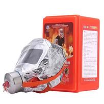 NAUJA gaisro avarinio pabėgimo apsauginė kaukė 30 minučių Apsauginė nuo rūkymo priešgaisrinė respiratorius Dulkių anglies respiratorius Namų darbas Fire mask gray