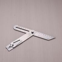 1Pc Woodworking T Marking Gauge,High Precision Multi-Angle Marking Tool,Metal Movable Angle Dovetail Screw Ruler For DIY Wood Marking Angle ruler white