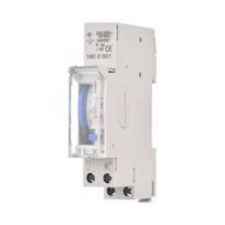 Mechaninis 24 valandų laikmačio jungiklis DC 12V 30 minučių intervalas 48 kartus ON/OFF programuojamas SUL180a AC220-240V
