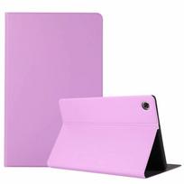 Coque Lenovo Tab M10 HD M10 Plus dėklo odinio stovo atverčiamas dangtelis, skirtas Funda Lenovo Tab M10 FHD Plus dėklui TB X606 X605 X505 X306 M10 HD 2nd TB-X306 violetinė