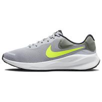 Nike Revolution 7 Pilki su Volt spalva Vyriški sportbačiai Dūmų pilki Juodi FB2207-002 43 white