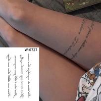 Atsparus vandeniui ilgalaikis tatuiruotės lipdukas vasaros vakarėlio tatuiruotės lipdukai animacinis tatuiruotės tatuiruotės riešo pėdos ranka vyrams, moterims, seksualioms merginoms