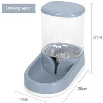 Food Storage Pet Automatic Feeder Dog for Cat Drinking Bowl for Water Feeding Large Capacity Dispenser one size
