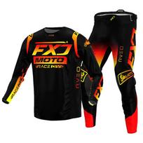 Motocross Jersey & Pant Kits lenktynių kostiumas Racer Gear Set Off-road MX Enduro MOTO Vyriški rinkiniai Moterų kalnų kalnų motociklų kombinacija L-34