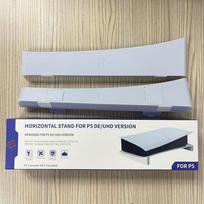 PS5 horizontalaus stovo priedai, skirti PS5 konsolei, PS5 stalinis stovas, suderinamas su Playstation 5 Disc Digital Edition 13*5*5cm balta