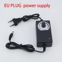 12V 7cm 7530 DC galios kintamo greičio valdiklis Oro pūstuvas Aušintuvo aušinimo ventiliatorius 75mm Stovyklavietėje Maisto gaminimas / Grilis / Malkos / Atliekos eu plug black