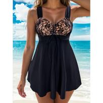 Margintas Paminkštintas Moteriškas Maudymosi Kostiumėlis Aukštu Juosmeniu Bikini Moteriškas Maudymosi Kostiumėlis Dviejų Dalių Bikini Komplektas Maudymosi Kostiumėlis L blue