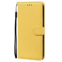 S22 Ultra dėklas Samsung Galaxy S22 5G dėklui Odinė piniginė Flip dėklas Samsung S22 S 22+ Plus Ultra knygos tipo dėklas Fundas Korpusas Samsung S22 geltona