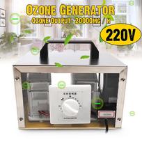 Ozone Generator Home Commercial Air Purifier Deodorizer Air Cleaner For Hospital Factory Cleaner Machine System 230x180x150mm white