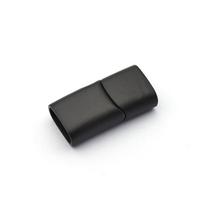 Nerūdijančio plieno magnetinis sagos galvutės odinis virvės apyrankė vyriška titano plieno apyrankė saugos šoninis atidarymas plokščias mygtukas pasidaryk pats Inner diameter 12 * 6mm